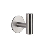 1 juego de accesorios de baño de acero inoxidable plateado, toallero, soporte para papel higiénico, gancho para barra de toalla, accesorios de baño