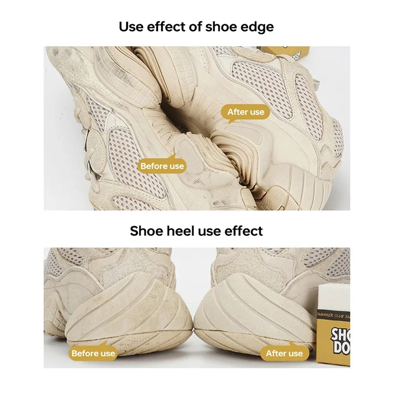 Portátil Suede Shoes Eraser, pele de carneiro, Matte Couro Tecido Cuidado, Limpeza Couro Cleaner, Borracha Bloco Sapato Escova, 1Pc