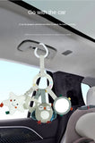Baby Toys for 0 3 6 12 Months Rainbow Activity Plush Animal Stroller Hanging Toy for Baby Car Seat Crib Travel Sensory Baby Toys