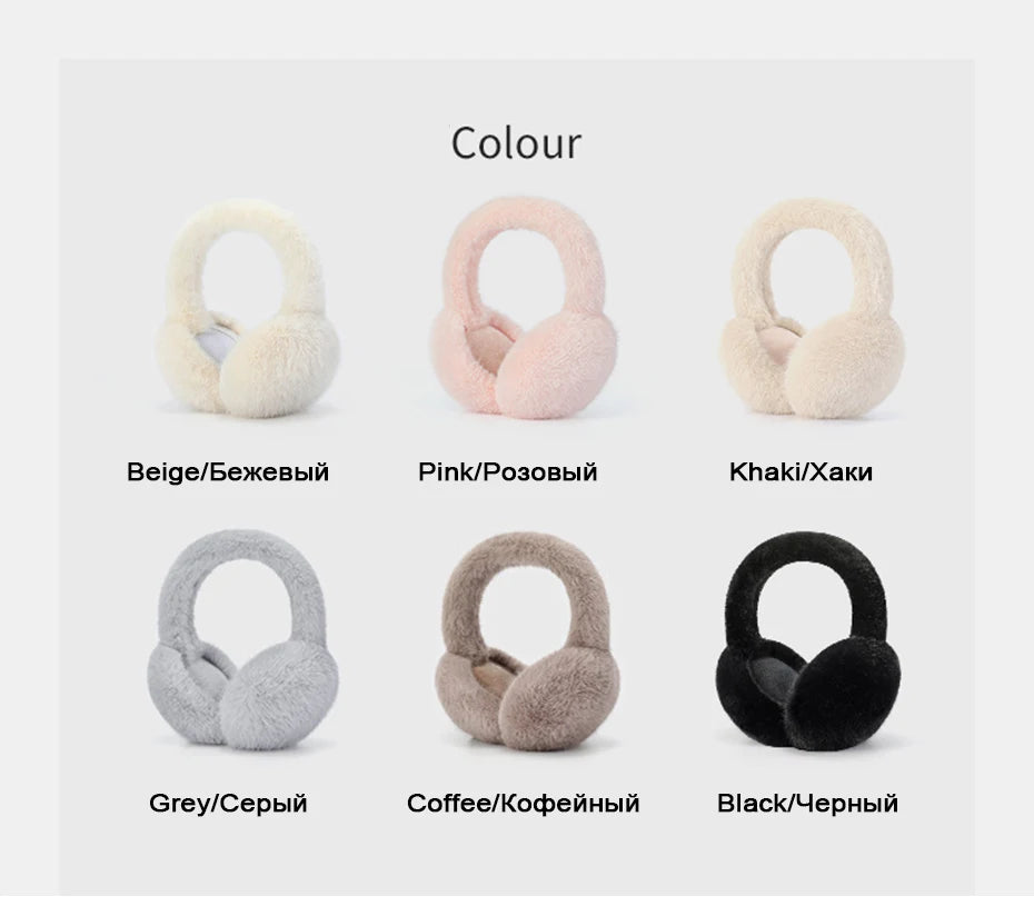 Maikun's New Thermal Earmuffs All-Match Autumn&Winter Cycling Thickened Ear Bags Imitation Rabbit Marten Ear Muffs