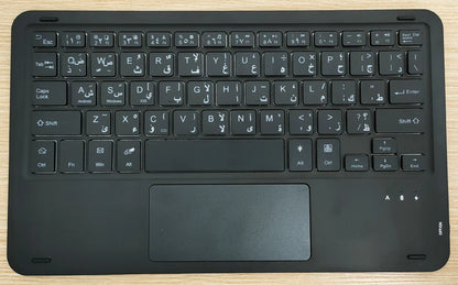 Bluetooth Keyboard Case For Xiaomi Pad 7 7 Pro 11.2 Trackpad Tablet Case Russian Arabic Hebrew Spanish Korean French Keyboard