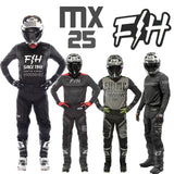 2025 shift MX Off Road Motocross Gear Set Moto Kit FH Enduro Jersey Set Dirt Bike Combos Motorcycle Suit