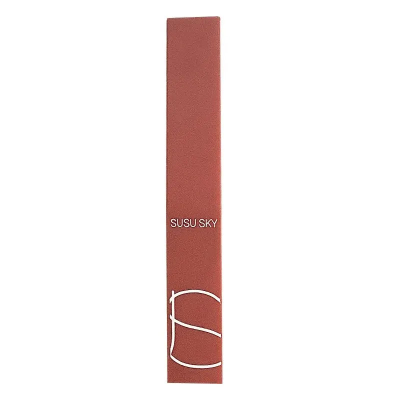 TX010Thin Tube Matte Lipstick, Waterproof and Sweatproof, Does Not Fade Or Remove Makeup, Can Be Used on Both Lips and Cheeks
