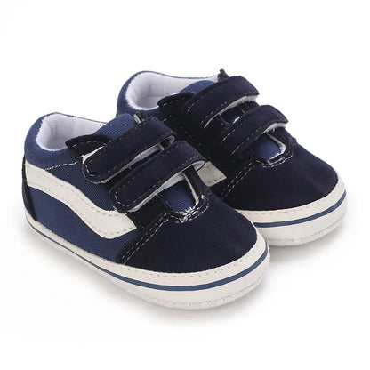 Newborn Baby Canvas Shoes Anti-slip Soft Baby Boy Girl Sneakers Casual Multi-Color Toddler First Walkers Crib Shoes
