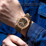 NIBOSI Luxury Men‘s Watches Business Waterproof Male Clock Luminous Silicone Band Date Square Quartz Man Watches Reloj Hombre