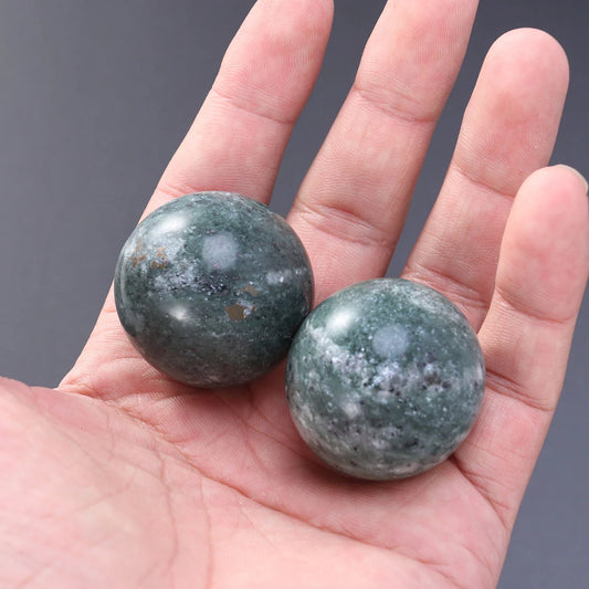 Pelotas antiestrés para adultos, bolas de jade, ejercicios de meditación, alivio del estrés, relajación, zen, salud china, Baoding
