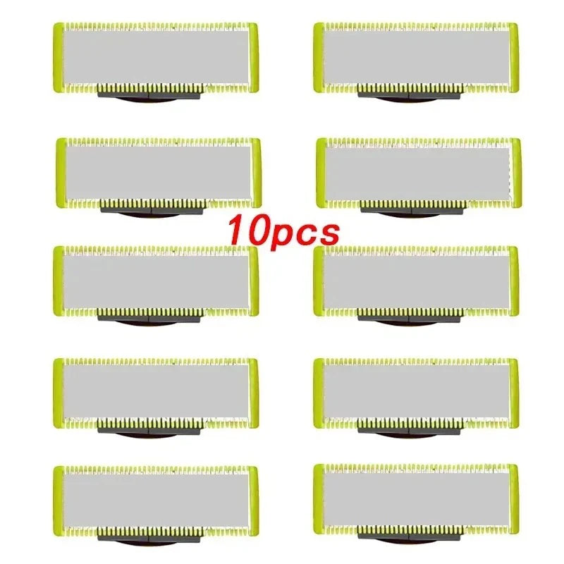 1-10PCS Shaver Replacement Blade Trimmer Replacement Heads for OneBlade QP2520 QP2515 QP2630 QP6510 QP6520 QP6530 Holder