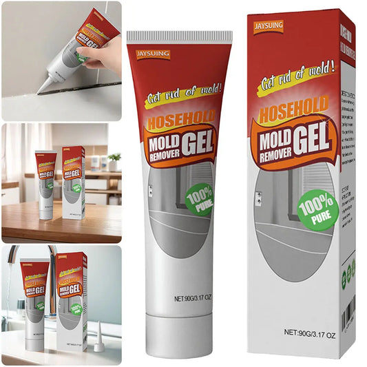 90G House Mold Remover Gel Chemical Deep Down Wall Mold Mildew Remover Eco Friendly Cleaner for Shower Kitchen Sinks Walls Tiles