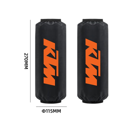 For  27cm 35cm Rear Shock Absorber Suspension Protection Cover Motorcycle ATV Scooter KTM ADV Duke 200 250 390 690 790 890 990
