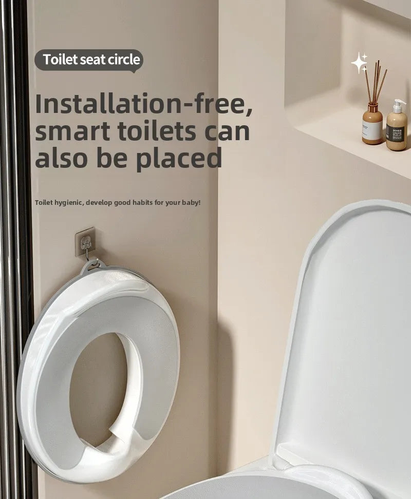 Children's Toilet Seat Potties Seat Children's Toilet Seat Universal Splash Proof Toilet Training for Male and Female Babies