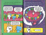 New 14 Books/set English Press Start!Super Rabbit Boy Reading Edition Scholastic Branches Children Cartoon for Kid Books