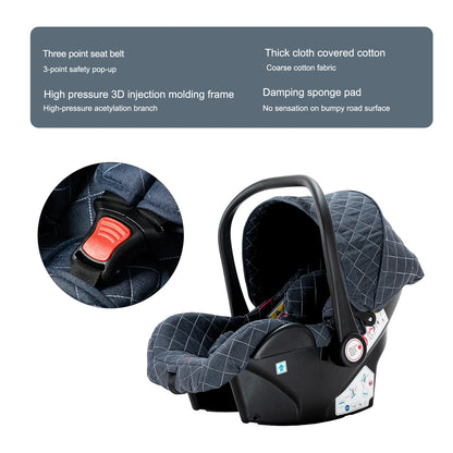 Baby Stroller Baby 3 in 1 Stroller Baby Lightweight Cars High Landscape Luxury Carriage for Newborn Travel Pram Portable Trolley