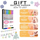 24/36/48/60/80/120/168 Colors Double Tip Permanent Art Marker pens for Drawing Painting Sketching Comics Design School Supplies