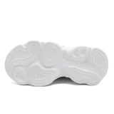 Children's Fashion Sports Shoes Breathable Student Black School Walking Shoes Anti-skid Boys & Girls Casual Running Sneaker