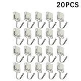 Strong Magnetic Multi-Purpose Storage Hooks, Home Kitchen Bar Key Hooks, Bathroom Hangers, 50Pcs 
