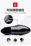 Luxury Men's Leather Shoes Retro Carved Lace-up Brogue Oxford Wedding Men Dress Shoes Male Formal Business Gentleman Office Shoes