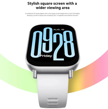 Xiaomi Redmi Watch 5 Active Smart Watch, Bluetooth Phone Call, 2" LCD Display, Blood Oxygen Heart Rate Monitoring Smartwatch