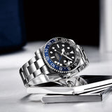 Relógio Masculino Mecânico de Luxo PAGANI DESIGN 2026 – Aço Inoxidável, Função GMT, Vidro de Safira – Marca de Alto Padrão