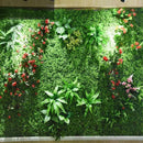 40X120CM Artificial Plant Lawn Subtropical Simulation Plant Grass Wall Panel Background Suitable For Hotel Garden Decoration