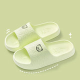 Summer Women Casual Slippers Cute Bear Indoor Soft Sole Outdoor Non-slip Air Cushion Lightness Men Fashion Flat Shoes