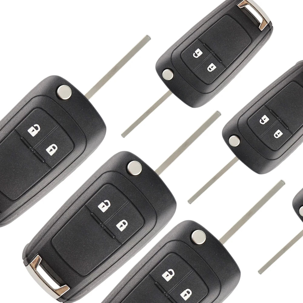 YIQIXIN 2 Button Fit For Buick OPEL VAUXHALL Zafira Astra Insignia Holden Remote Car Key Shell Fob Cover Case Flip HU100 Blade