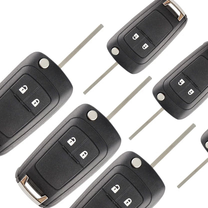 YIQIXIN 2 Button Fit For Buick OPEL VAUXHALL Zafira Astra Insignia Holden Remote Car Key Shell Fob Cover Case Flip HU100 Blade