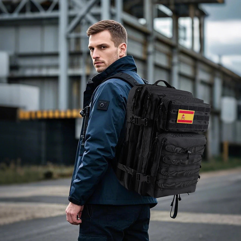 50L/32L Male and Female Backpacks Simple Business Trip Luggage Bag, Boarding Travel Bag, Camping Hiking Bag Backpack Large Capacity