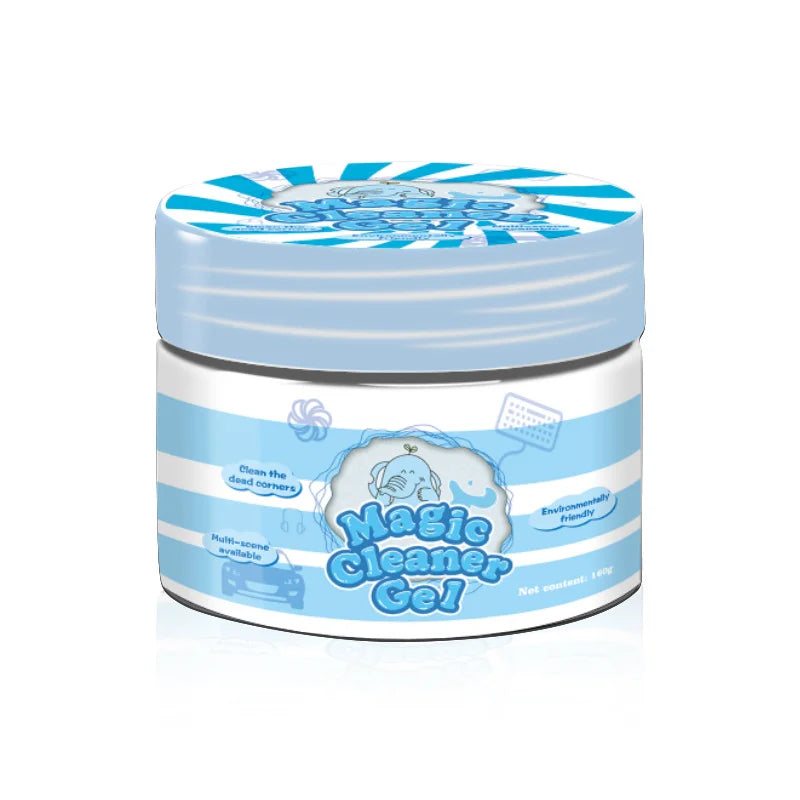 Reutilizável Car Cleaning Gel, Teclado Cleaner Gel, Automóvel Air Vent, Gel Remoção de Poeira, Multiuse Dirt Cleaner, Slime Auto, 1 Pc, 2Pcs
