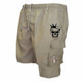 Pantalones cortos casuales multibolsillos de moda para hombre, pantalones deportivos holgados, pantalones cortos tácticos de camuflaje.