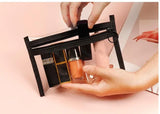 PVC Transparent Makeup Bag Women Cosmetic Bags Toiletry Wash Bag Travel Cosmetic Organizer Kids Coin Purse Coin Pouch Card Bag