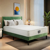 Anajqaqia 160x200cm Spring Mattress,7-Zone Cold Foam,with H3 Hardness,Oeko-Tex Certified,Quilted Microfiber Cover,25cm Thickness