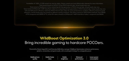 Global Version POCO X7 Pro Smartphone Dimensity 8400-Ultra 90W HyperCharge 6000mAh 6.67" AMOLED display NFC 50MP main camera