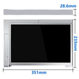 14 inches Laptop Expansion Screen FHD Portable Tri-screen Monitor with 1 Cable for 2 Displays for Windows MacOS for 15-17.3 inch