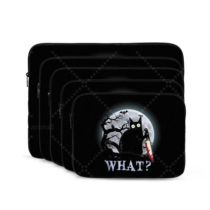 Black Cat Laptop Bag Tablet Notebook Case For Hp Dell Lenovo Computer For Macbook Air Pro Retina 10-17 Sleeve
