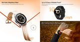 OnePlus Watch Lite SmartWatch (Versão Global), Tela de 1,46 polegadas, 59g, 10 dias de bateria confiável, Monitoramento de frequência cardíaca e oxigenação sanguínea.