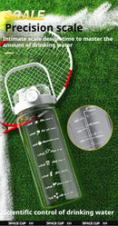 1.5L-2L Summer Large Capacity Kettle, Double Drinking Cup, Outdoor Sports Fitness Water Bottle, Straw Cup Drinking Utensils