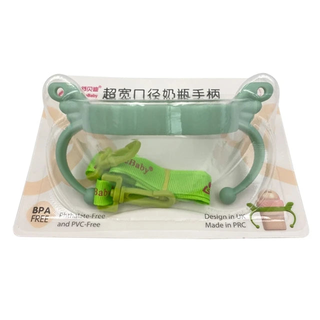 Asa de silicona para biberón clásico recién nacido, libre de BPA, compatible con biberones Hegen, accesorios para biberones. 