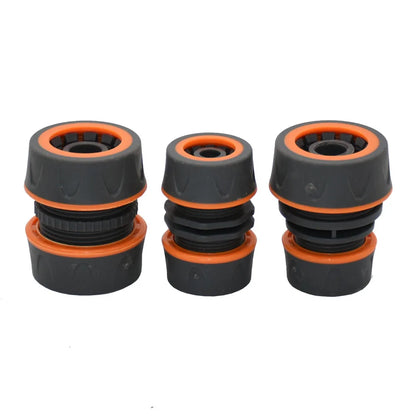 Conector rápido para manguera de jardín, acoplador de tubería de 1/2, 3/4 y 1 pulgada, conector de agua de parada, junta de reparación de 16/20/32 mm, accesorio para sistema de riego