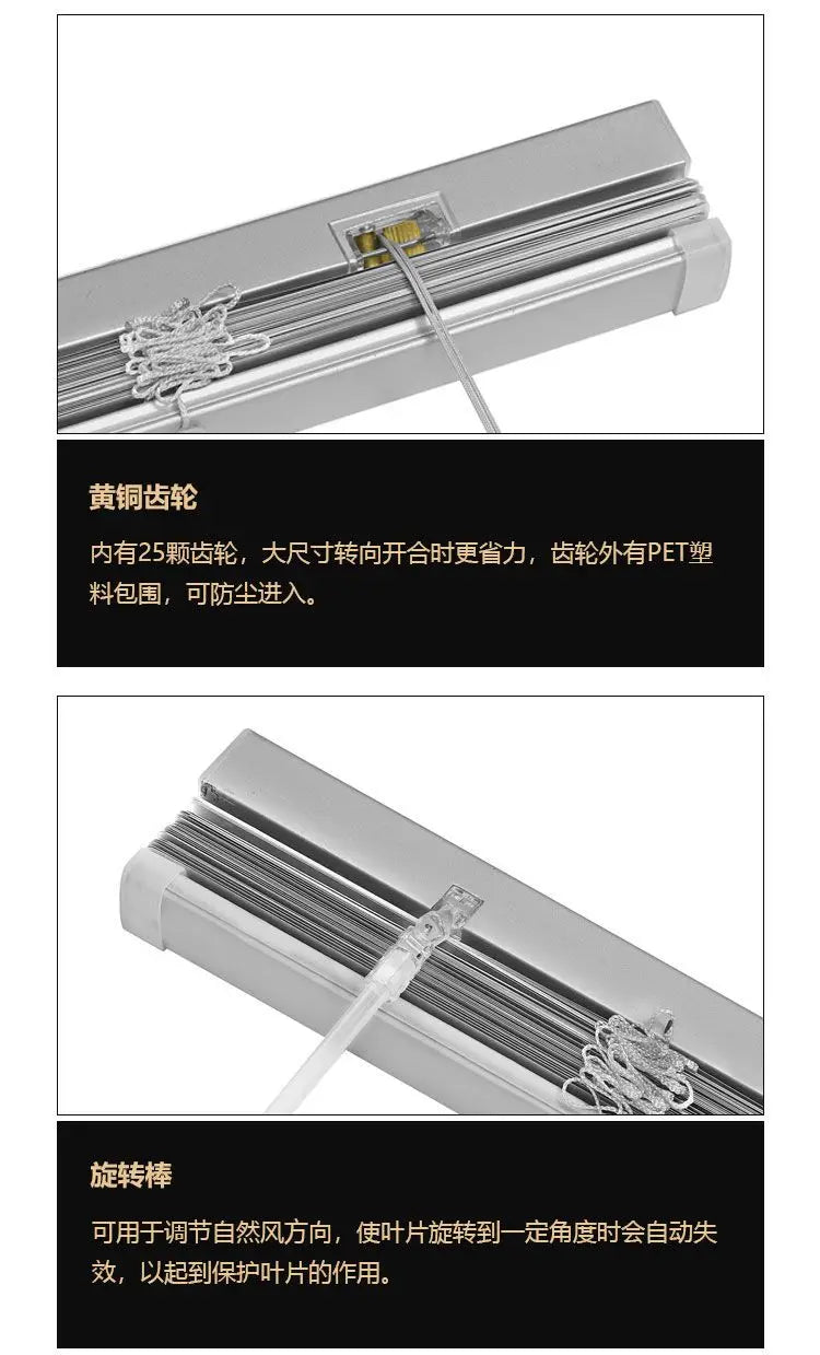 Blind Curtains No Punching Bathroom Toilet Kitchen Office Bedroom Roller Shutter Shading Lifting Rolling and Pulling Type Blinds