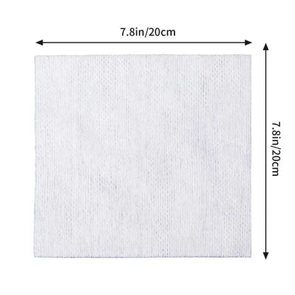 300PCS Non Woven Gauze Pad First Aid Gauze Sponges For Wound Care Sterile Gauze Flexible Breathable (White)