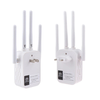 300Mbps WiFi Repeater Wireless WIFI Extender 4 Antenna WiFi Booster 5G 2.4G Dual-band Network Amplifier Long Range Signal Router