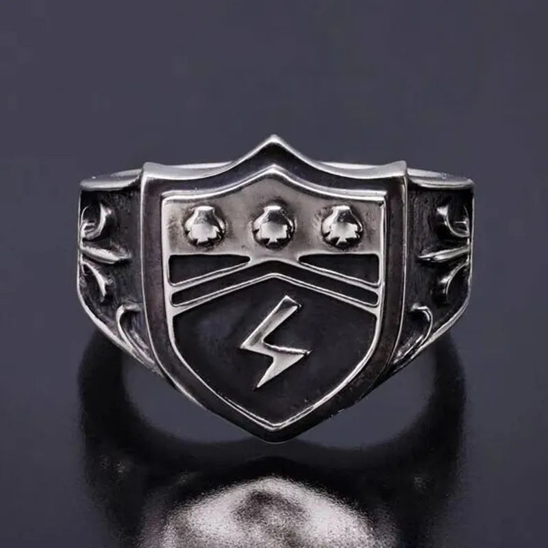 Anime HITMAN REBORN! Vongola Family Cosplay Pengo Column Unisex Ring Adjustable Alloy Opening Rings Jewelry Accessories Gifts