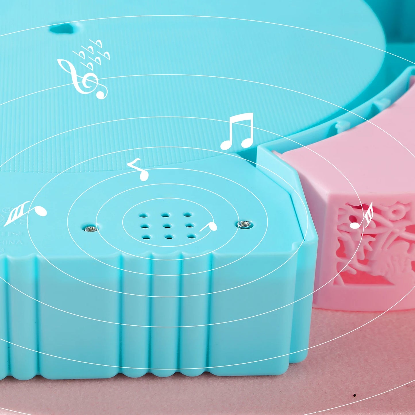 Fishing Toys, Hook Electric Spin With Music, Size Models Optional, Blue And Pink, Toys And Gifts For Kids, Cute Stickers, Practi