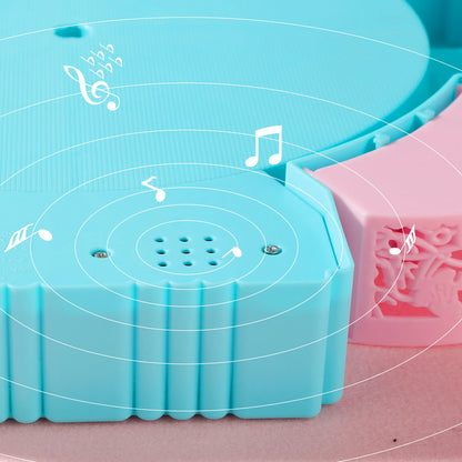 Fishing Toys, Hook Electric Spin With Music, Size Models Optional, Blue And Pink, Toys And Gifts For Kids, Cute Stickers, Practi
