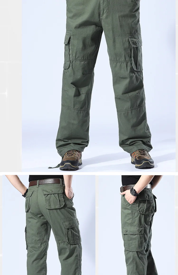 Men's Camouflage Cargo Pants Camo Cargo Multi Pockets Military Tactical Pants Man Hip Hop Joggers Streetwear Sweatpant for Men