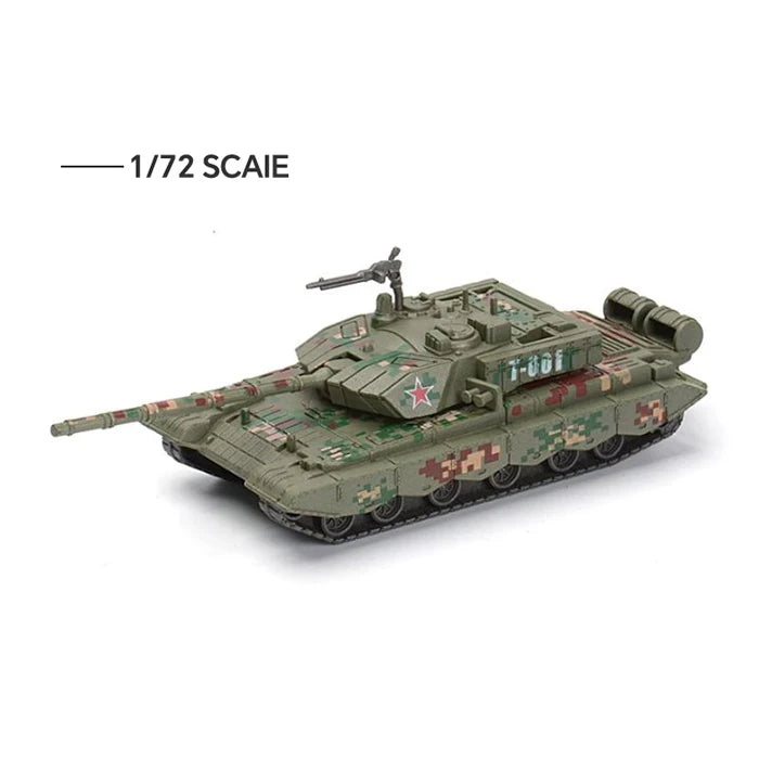 1/72 Modern US Army Tank M1A2 Leopard 2A7 Main Battle Tank Military Model AH-64 Copter Airplane Model Puzzle Assembly Model Toys