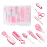 13/20PCS Baby Grooming and Health Kit Safety Care Set Newborn Nursery Health Care Set with Hair Comb Nail Trimmer Nose Cleaner