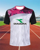 Hot Selling Fitness Short Sleeve DIADORA Badminton Sport Clothes T-shirt Comfortable Breathable Sweat Absorption Cycling Clothes