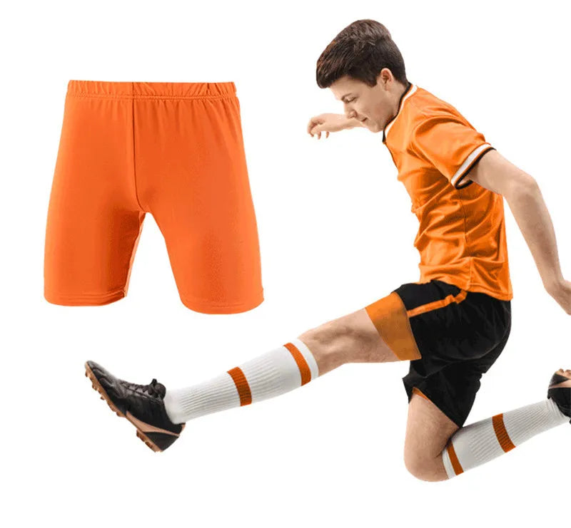 Summer Children Boy Capri Running Tights Pants Kids Basketball Football Soccer Fitness Exercise Sport Cropped Leggings Shorts 40