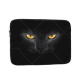 Black Cat Laptop Bag Tablet Notebook Case For Hp Dell Lenovo Computer For Macbook Air Pro Retina 10-17 Sleeve